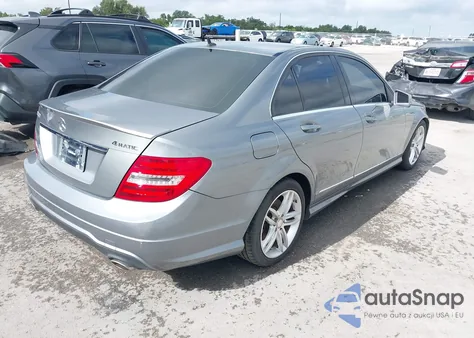 2013 Mercedes-Benz C 300 Luxury 4Matic/Sport 4Matic from USA, damaged, VIN WDDGF8AB2DR242498